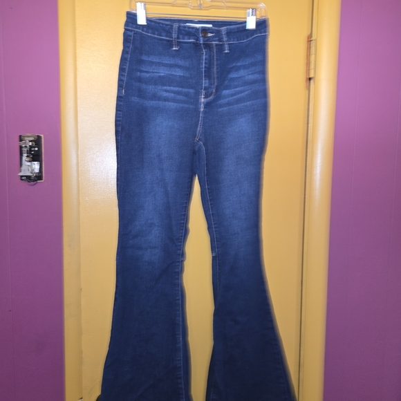 YMI Denim - YMI Dark Blue Flare Jeans
